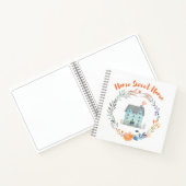 Zuhause Sweet Zuhause Realtor Moderne Werbeaktion Notizblock (Innenseite)