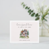 Zuhause Sweet Zuhause Realty Farm Postkarte (Stehend Vorderseite)