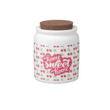 Zuhause Sweet Zuhause Red Cherry Muster