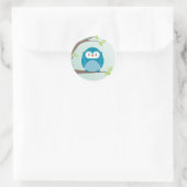 ZUHAUSE SWEET ZUHAUSE : RUNDER AUFKLEBER (Tasche)