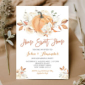 Zuhause Sweet Zuhause Rustic Pumpkin House Erwärmu Einladung