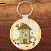 Zuhause Sweet Zuhause Schlüsselanhänger (Vorderseite)