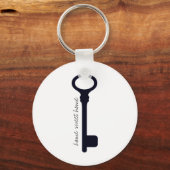 Zuhause Sweet Zuhause - Schlüsselkette Schlüsselanhänger (Vorderseite)