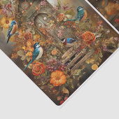 Zuhause Sweet Zuhause Seidenpapier (Ausschnitt)