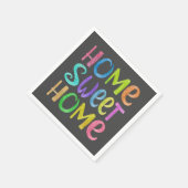 Zuhause Sweet Zuhause Serviette (Ecke)