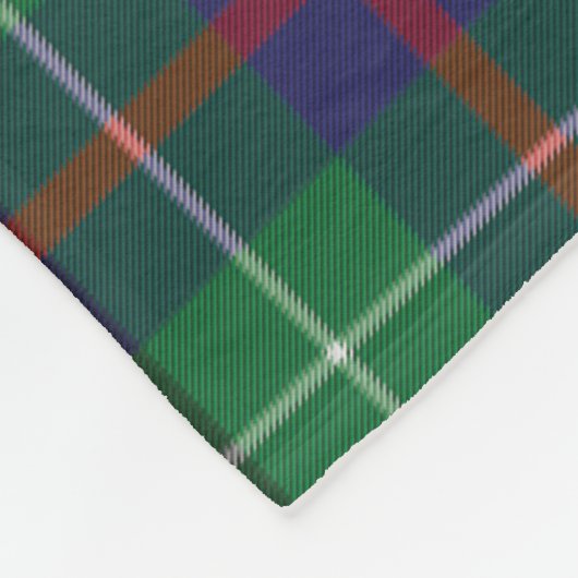 Zuhause Sweet Zuhause Tartan Duncan Kariert Person Fleecedecke (Ecke)