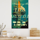 Zuhause Sweet Zuhause (TDB-Logo) Poster (Küche)