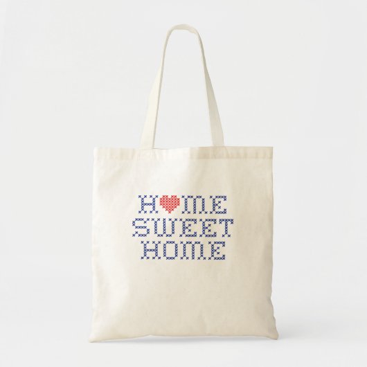 Zuhause Sweet Zuhause Tote Bag Tragetasche (Vorne)