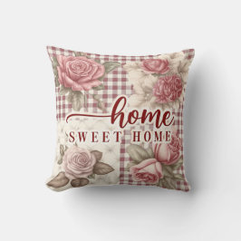 Zuhause Sweet Zuhause Vintag Floral Kissen
