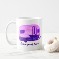 ZUHAUSE SWEET ZUHAUSE Vintage Anhänger Wasserfarbi