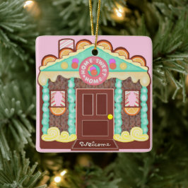 Zuhause Sweet Zuhause Weihnachtsdekoration Keramikornament