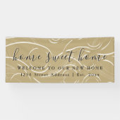 Zuhause Sweet Zuhause | Welcome Housewarming Party Banner (Horizontal)