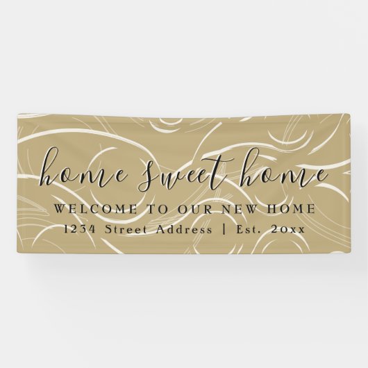 Zuhause Sweet Zuhause | Welcome Housewarming Party Banner (Horizontal)