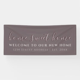 Zuhause Sweet Zuhause | Welcome Housewarming Party Banner