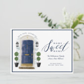 Zuhause Sweet Zuhause - Wir haben die blaue Wasser Ankündigung (Stehend Vorderseite)