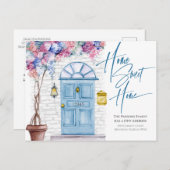 Zuhause Sweet Zuhause Wir haben die Wasserfarbentü Postkarte (Vorne/Hinten)