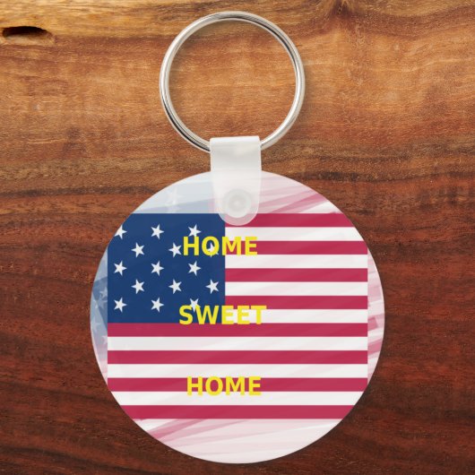 Zuhause Swet Zuhause Schlüsselanhänger (Vorderseite)