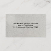 Zuhause-Symbol | Hintergrund Visitenkarte (Rückseite)