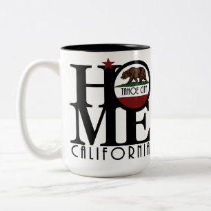 ZUHAUSE Tahoe City California 15oz Zweifarbige Tasse