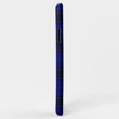 Zuhause tartan blau kariert Case-Mate iPhone hülle (Hinten/Rechts)