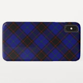 Zuhause tartan blau kariert Case-Mate iPhone hülle (Rückseite (Horizontal))