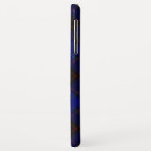 Zuhause tartan blau kariert Case-Mate iPhone hülle (Hinten/Links)