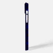 Zuhause tartan blau kariert Case-Mate iPhone hülle (Rückseite / Links)