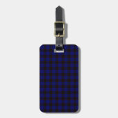 Zuhause Tartan Gepäckanhänger (Vorderseite vertikal)