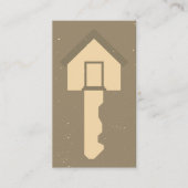 Zuhause-Taste Visitenkarte (Vorderseite)