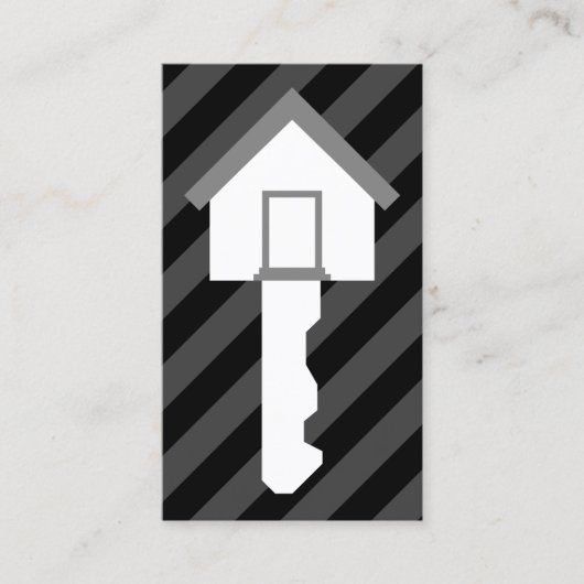 Zuhause-Taste Visitenkarte (Vorderseite)