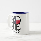 ZUHAUSE Taylor Texas Zweifarbige Tasse (Vorderseite Links)
