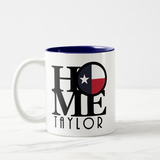 ZUHAUSE Taylor Texas Zweifarbige Tasse (Links)
