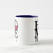 ZUHAUSE Taylor Texas Zweifarbige Tasse (Mittel)