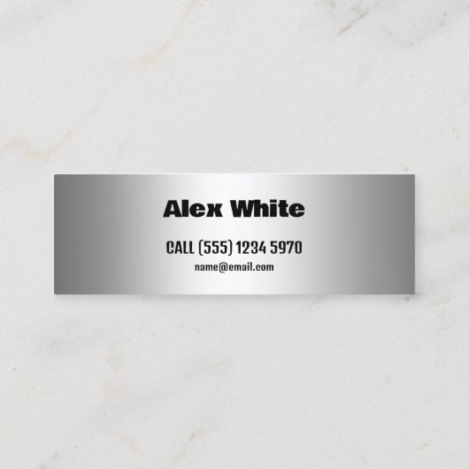 Zuhause-Tech-Support Mini Visitenkarte (Rückseite)