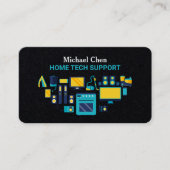 Zuhause-Tech-Support Visitenkarte (Vorderseite)