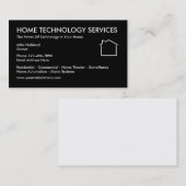 Zuhause-Technologie-Geschäfts-Karten Visitenkarte (Vorne/Hinten)