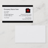 Zuhause-Technologie-Geschäfts-Karten Visitenkarte (Vorne/Hinten)