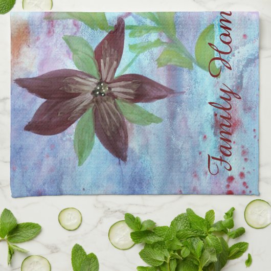 Zuhause Teetuch Küchentuch (Gefaltet)