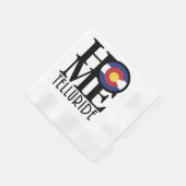 ZUHAUSE Telluride Colorado Serviette (Ecke)