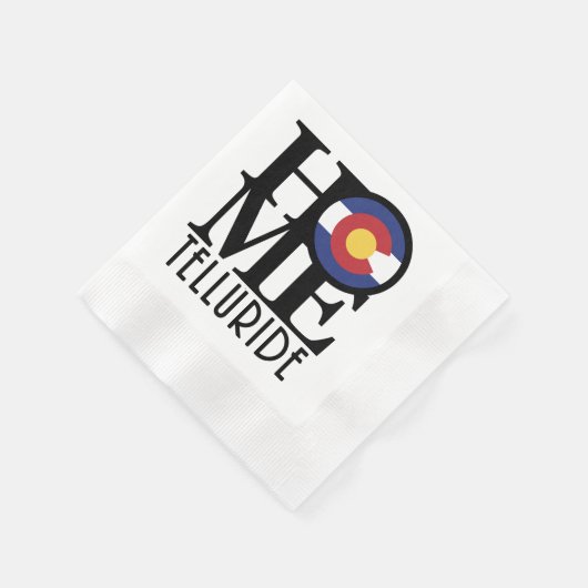 ZUHAUSE Telluride Colorado Serviette (Ecke)