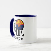 ZUHAUSE Tempe Arizona 11oz Tasse (Vorderseite Links)
