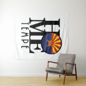 ZUHAUSE Tempe Arizona Wandteppich (Beispiel (Horizontal))