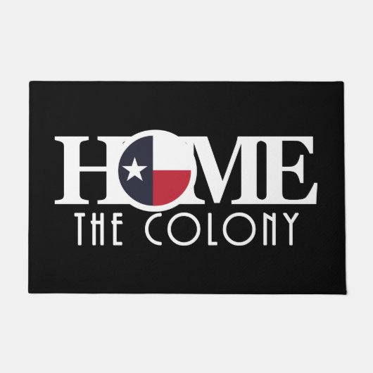 ZUHAUSE The Colony, Texas Fußmatte (Vorderseite)
