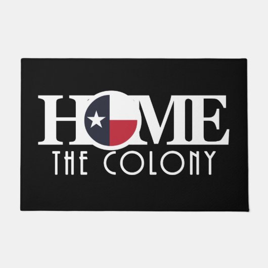 ZUHAUSE The Colony Texas Fußmatte (Vorderseite)