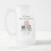 Zuhause Theater Mattiert Beer Tasse Brille Trinkbe (Links)