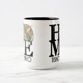 ZUHAUSE Tishomingo 15oz Zweifarbige Tasse (Mittel)