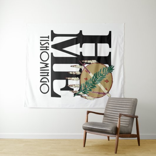 ZUHAUSE Tishomingo Wandteppich (Beispiel (Horizontal))