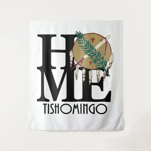 ZUHAUSE Tishomingo Wandteppich (Vorderseite)