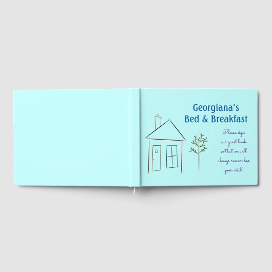 Zuhause & Tree Bed and Breakfast Gästebuch für Kün (Voll)