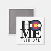 ZUHAUSE Trinidad Magnet (Vorderseite/Rückseite)